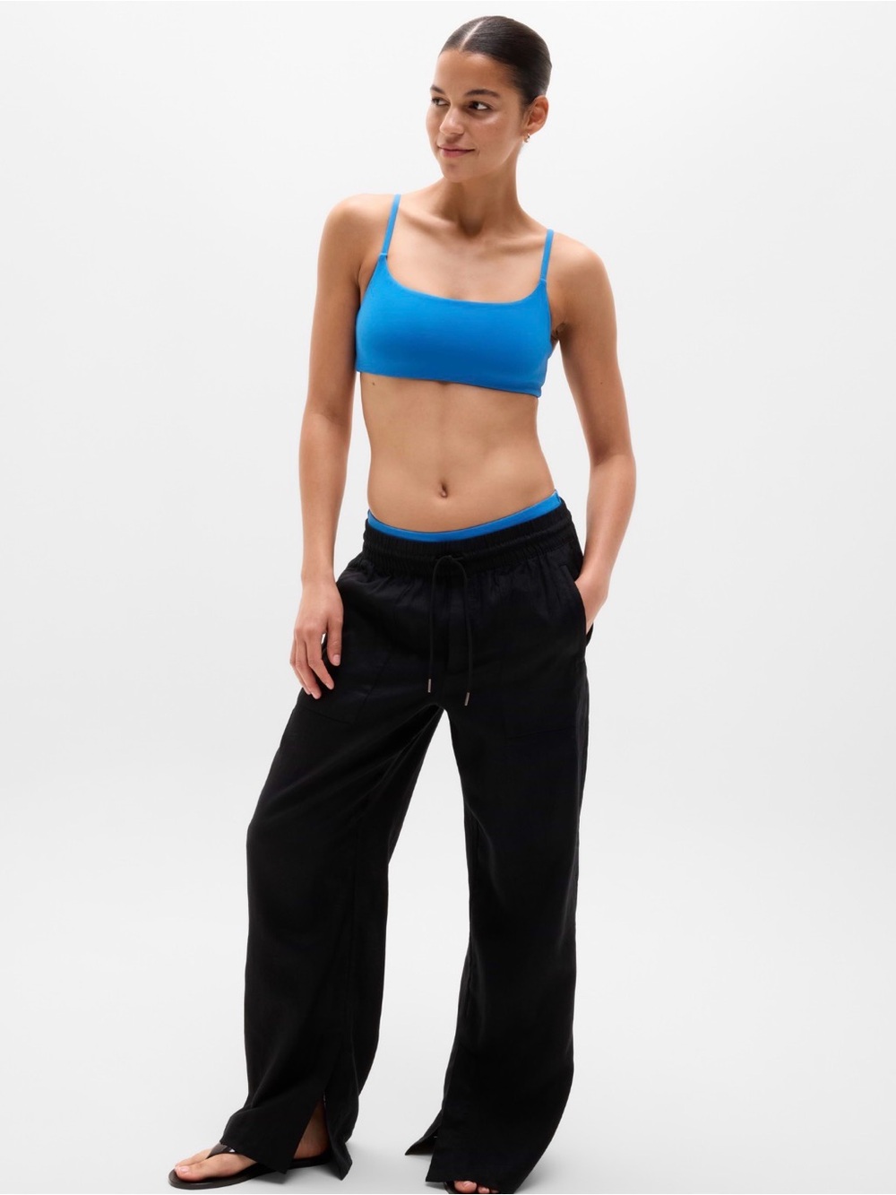 NWT Athleta Set of Square Neck Bikini Top & Hipster Breaker Bottom Sz S - Picture 2 of 11